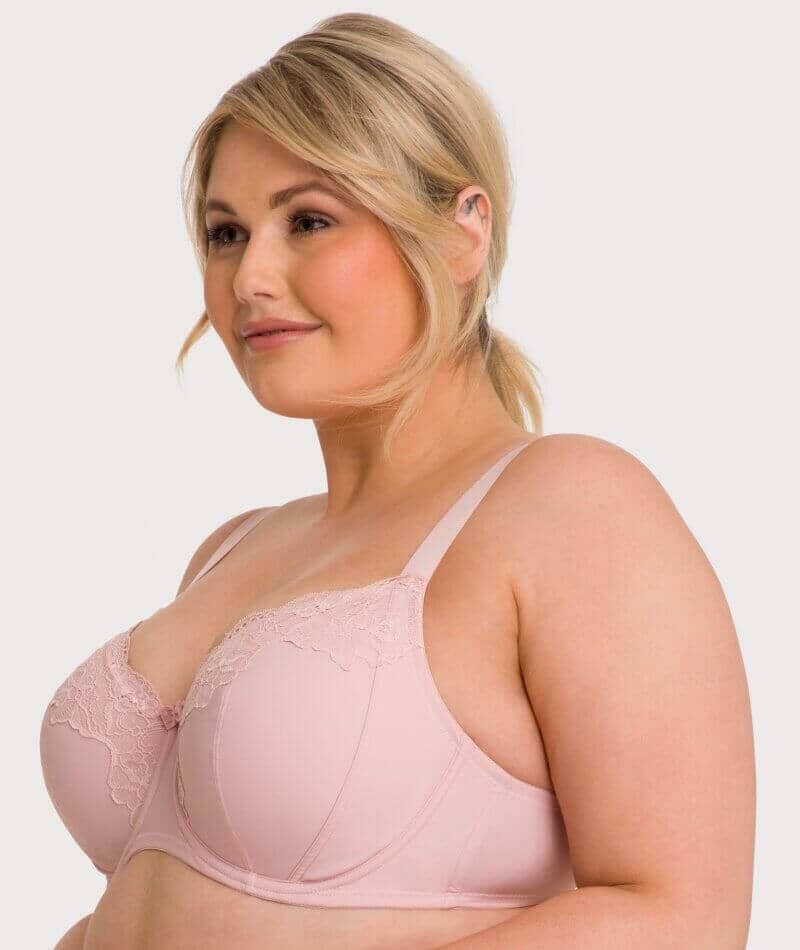 Ava & Audrey Jacqueline Full Cup Underwired Bra 2 Pack - Black/Blush - Image 10