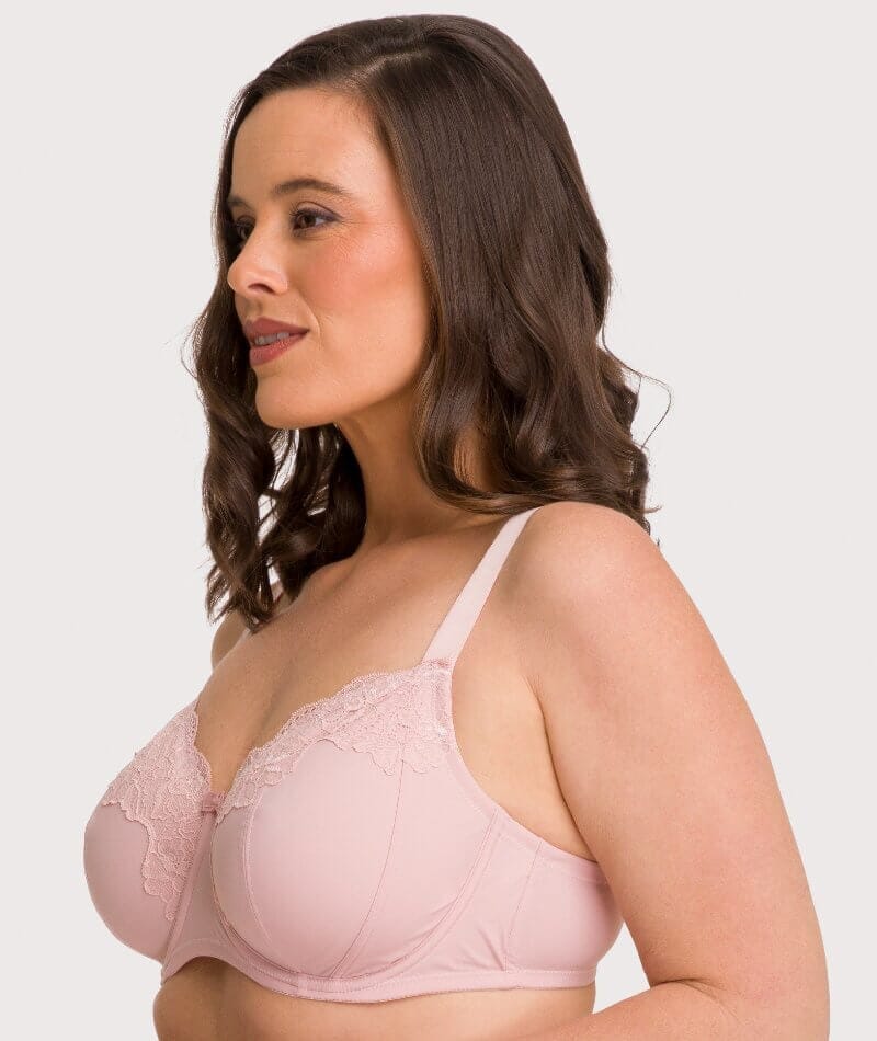 Ava & Audrey Jacqueline Full Cup Underwired Bra 2 Pack - Blush - Image 6