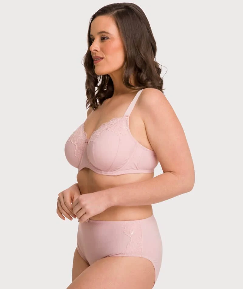 Ava & Audrey Jacqueline Full Cup Underwired Bra - Blush - Image 10