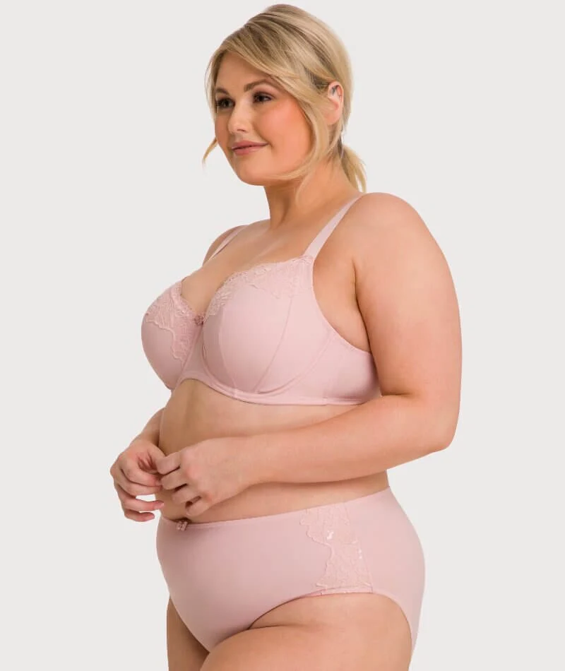 Ava & Audrey Jacqueline Full Cup Underwired Bra - Blush - Image 13