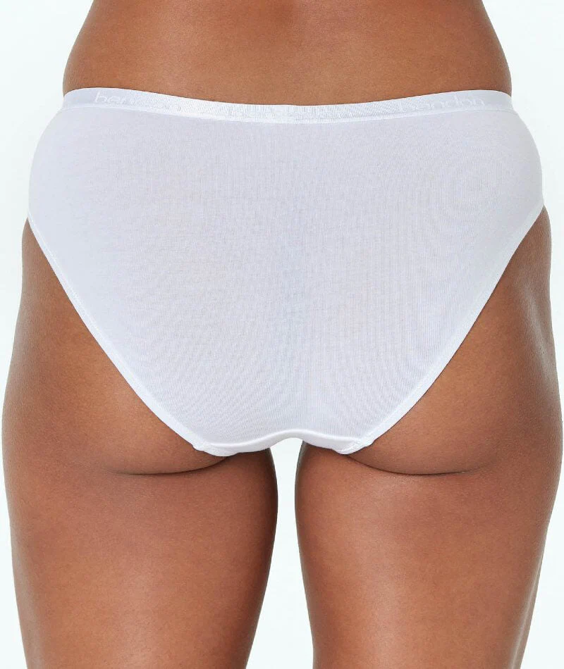 Bendon Body Cotton Bikini Brief - White - Image 2
