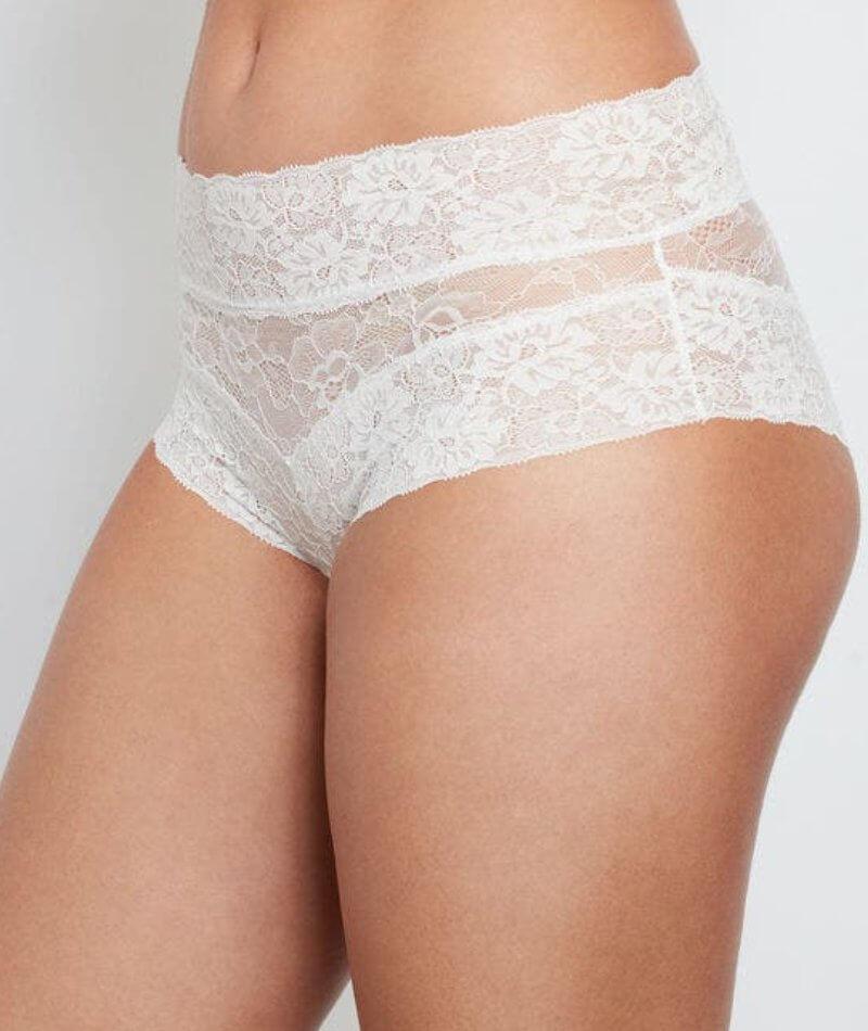 Bendon Lace High Rise Brief - White
