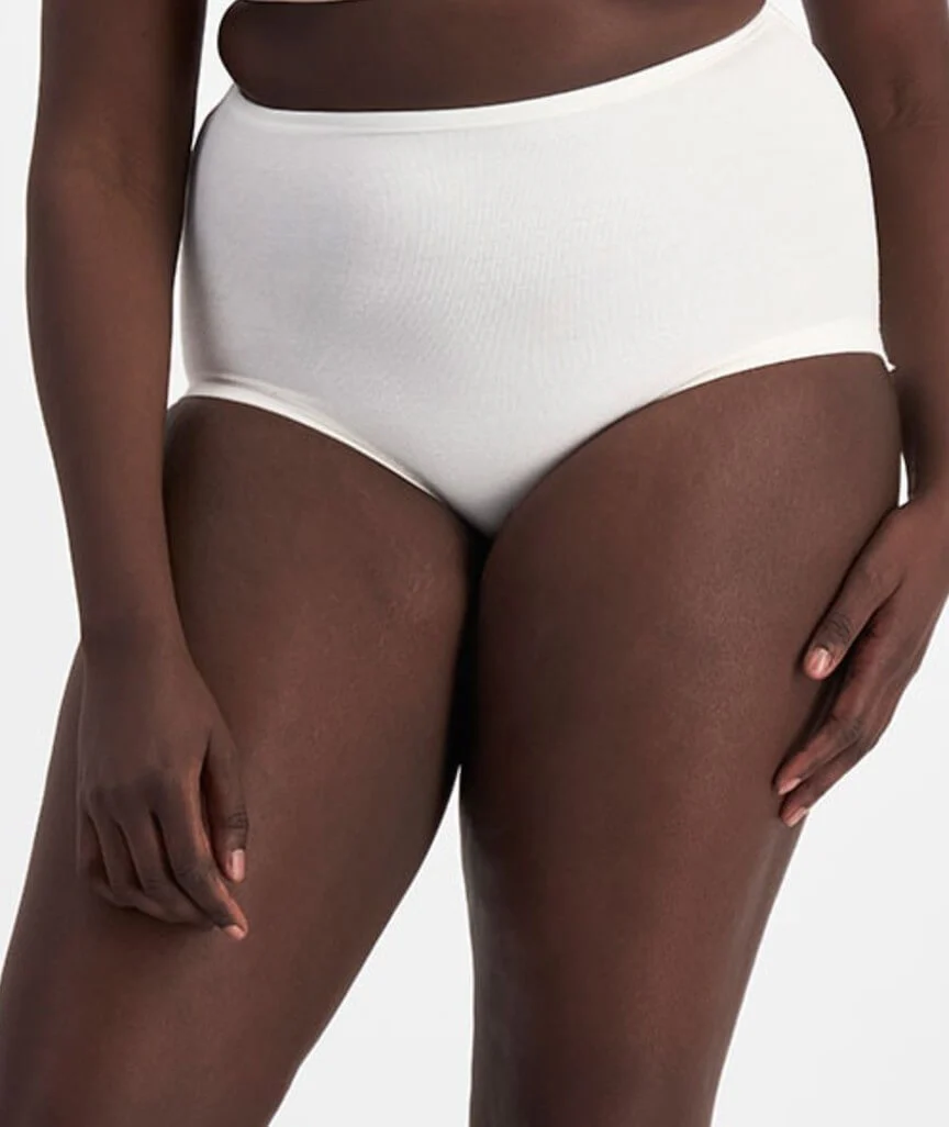 Bonds Cottontails Full Brief With Lycra 2 Pack - White - Image 4