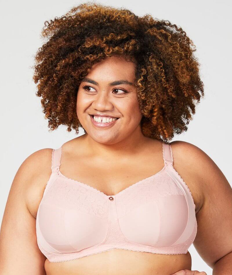 Cake Maternity Tea Wire-Free Soft Cup Nursing Bra - Blush