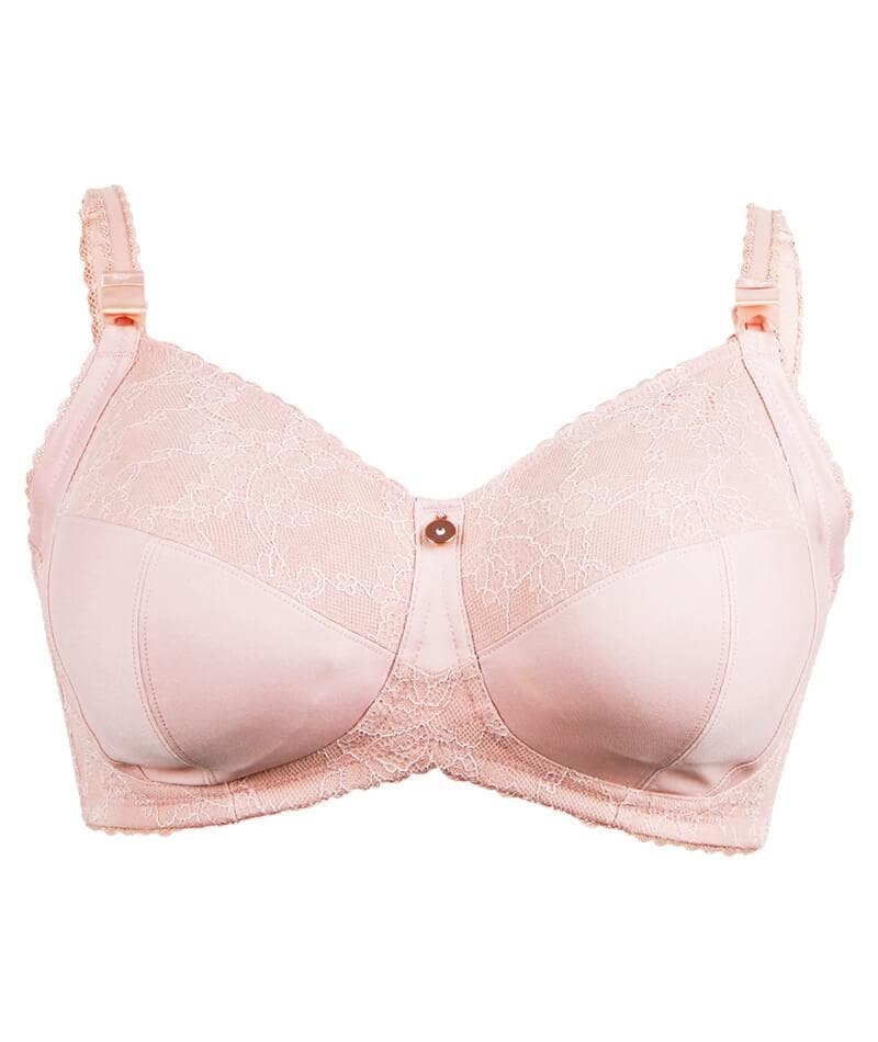 Cake Maternity Tea Wire-Free Soft Cup Nursing Bra - Blush - Image 5