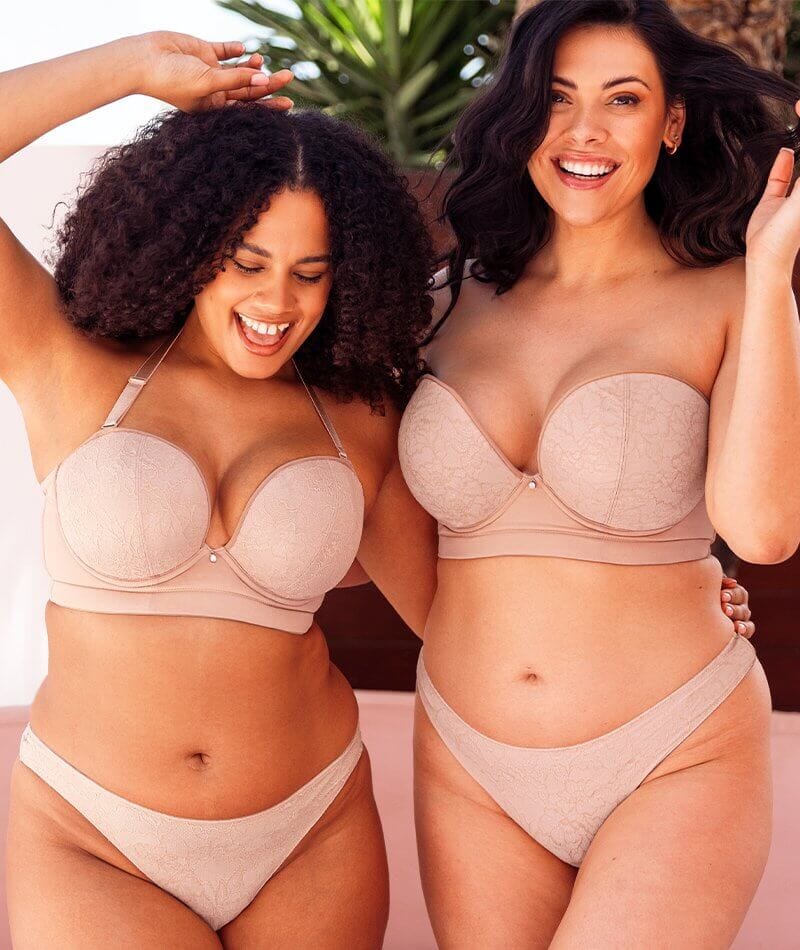 Curvy Kate Hey Girls Superplunge Strapless Bra - Latte - Image 15