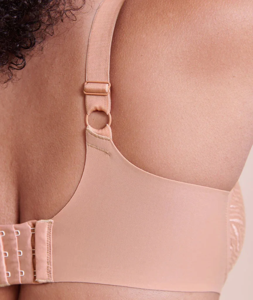 Curvy Kate Smoothie Lace Moulded Balcony Bra - Latte - Image 4