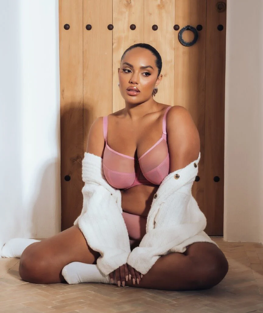 Curvy Kate Victory Balcony Bra - Rose Pink - Image 3