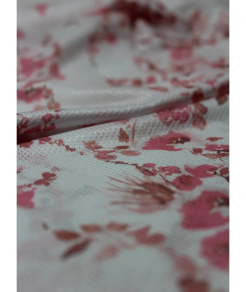 Curvy Lingerie Pink Floral Washbag - Large - Image 4