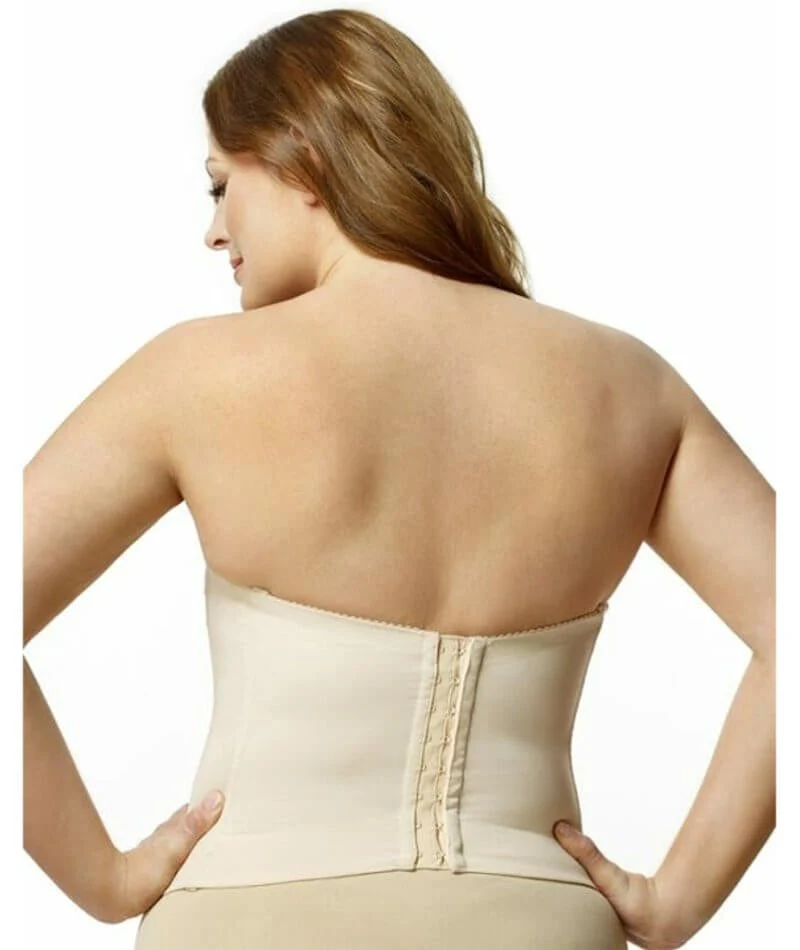 Elila Underwired Lace Strapless Longline Bra - Nude - Image 2