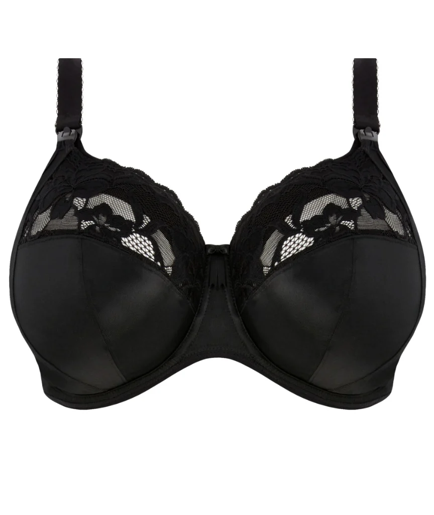 Elomi Molly Underwired Nursing Bra - Black - Image 4