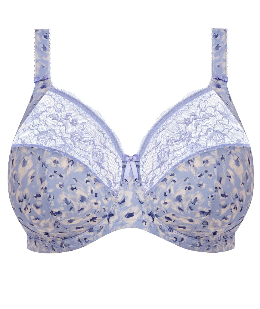 Elomi Morgan Underwired Bra - Blue Leopard - Image 6