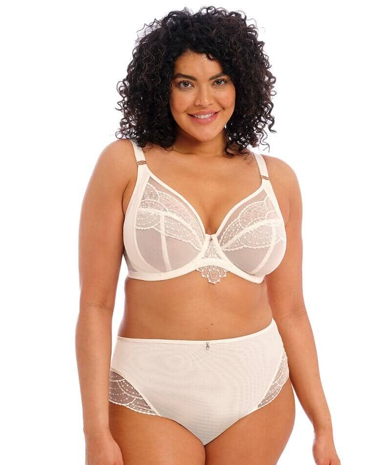 Elomi Priya Underwired Plunge Bra - Vanilla - Image 3