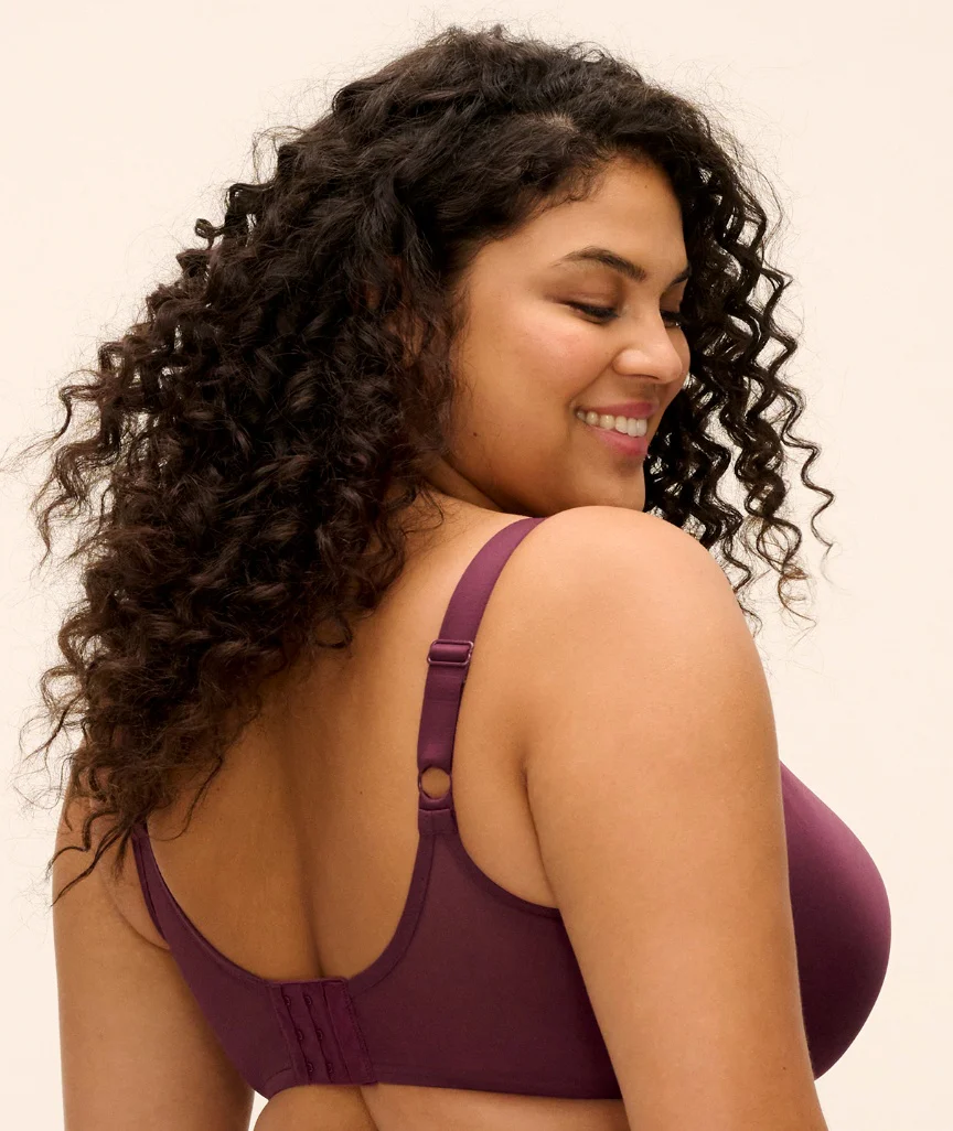 Elomi Smooth Underwire Moulded T-Shirt Bra - Fig - Image 2