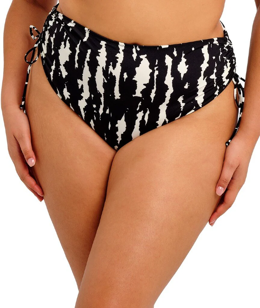 Elomi Swim Echo Shell Adjustable Bikini Brief - Black
