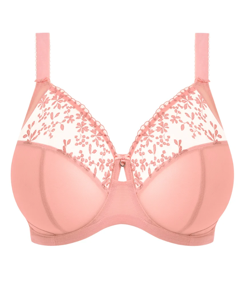 Elomi Zarla Underwire Bra - Rose Bud - Image 4