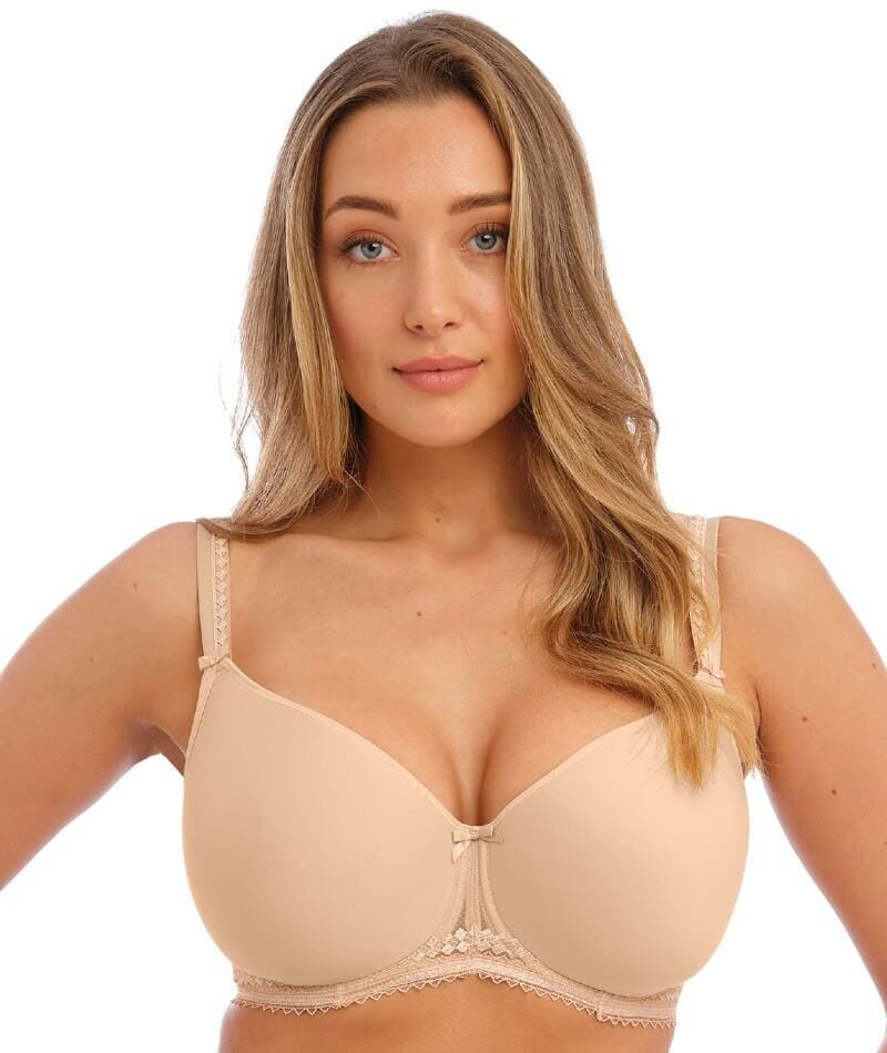 Fantasie Rebecca Moulded Spacer with Embroidery Underwired Bra - Nude