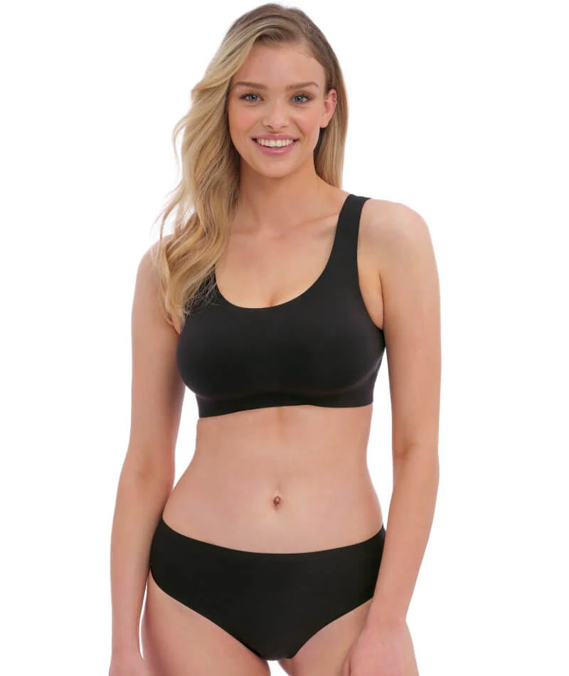 Fantasie Smoothease Wire-Free Bralette - Black - Image 9