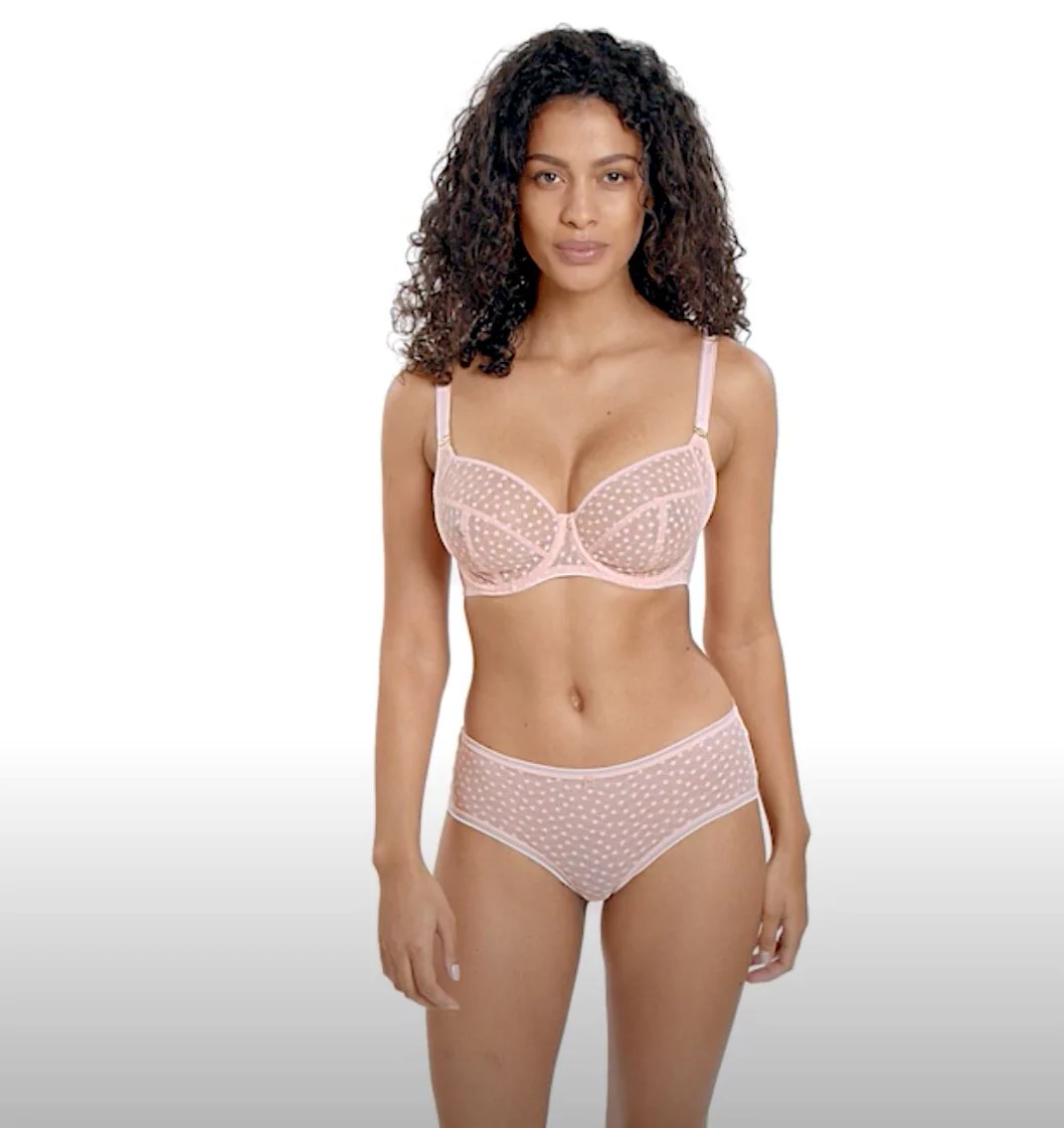 Freya Starlight Underwired Side Support Bra - Black - Image 3