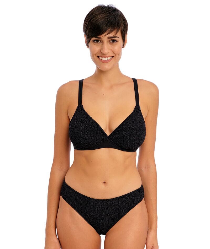 Freya Swim Ibiza Waves High Leg Bikini Brief - Black - Image 3