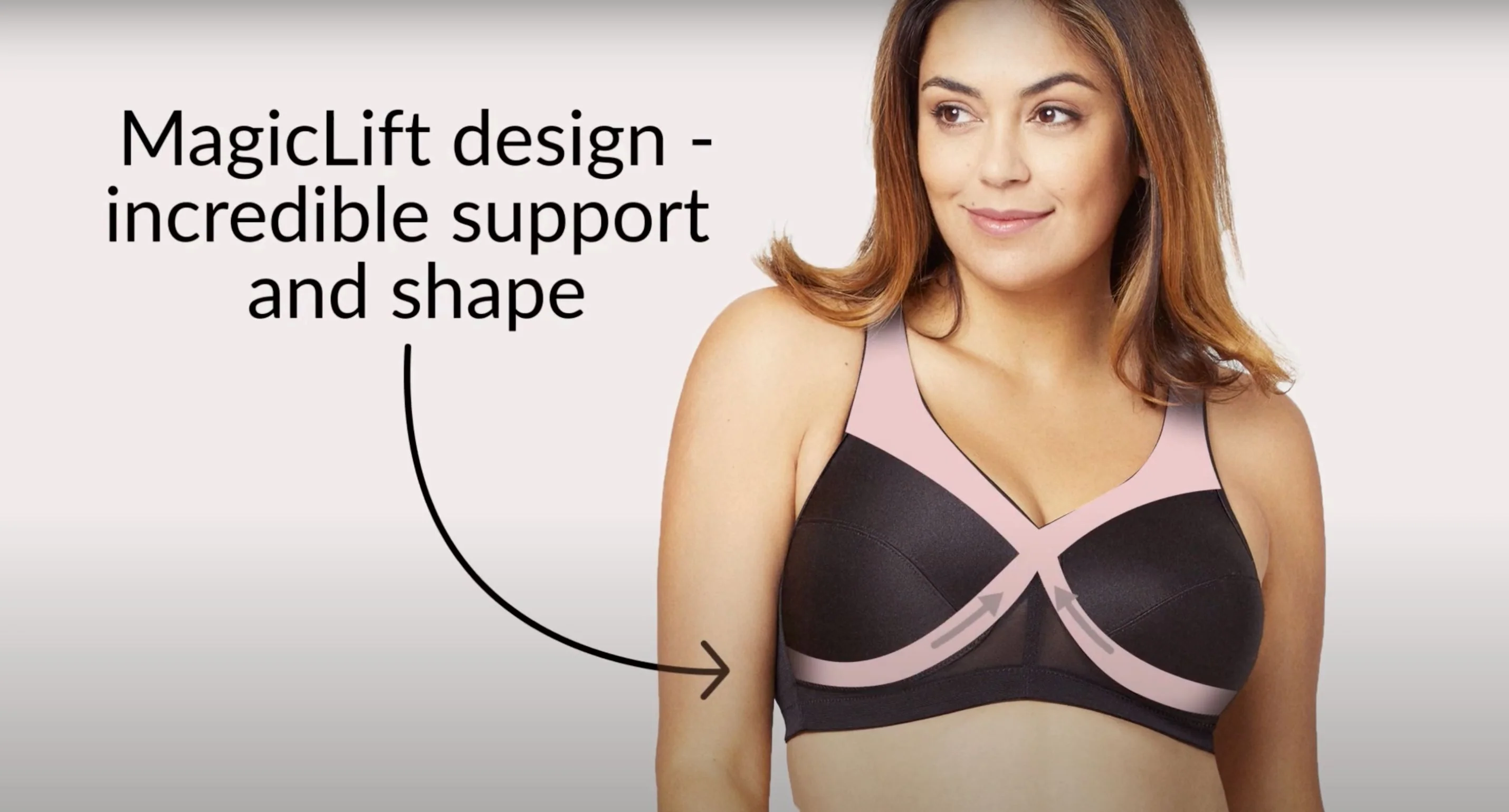 Glamorise Magiclift Active Support Wire-Free Bra - Cafe - Image 7