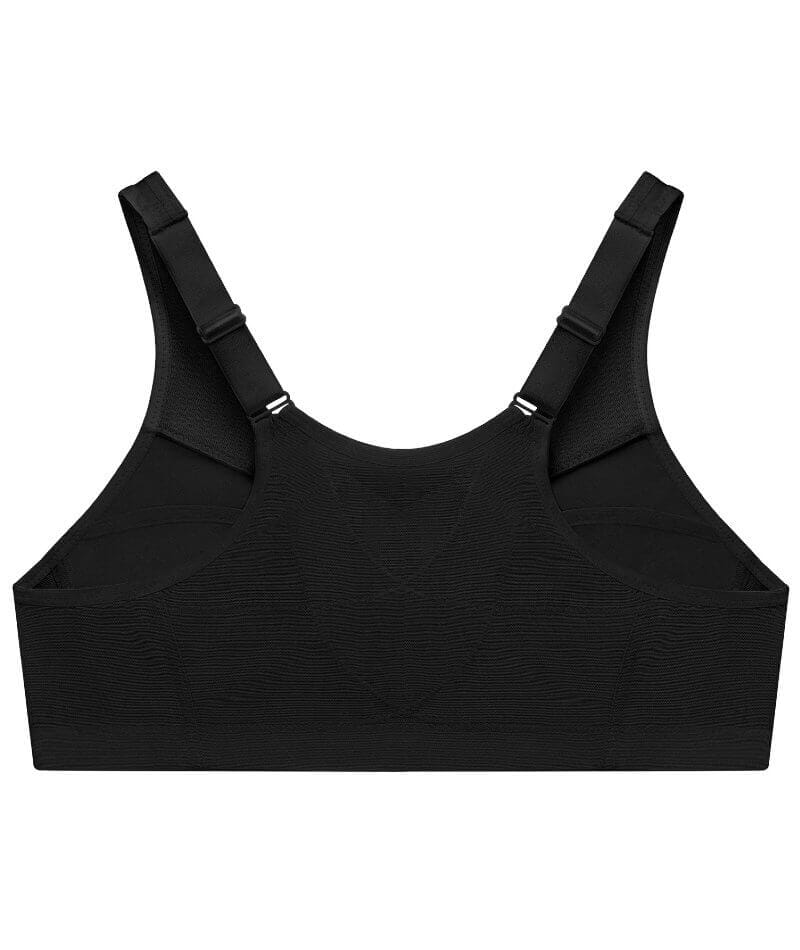 Glamorise Magiclift Front-Closure Posture Back Wire-Free Bra 2 Pack - Black/Cafe - Image 17