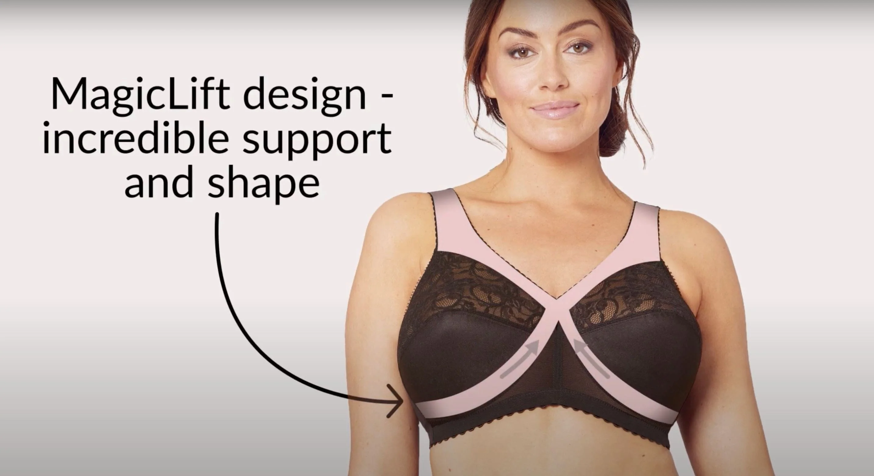 Glamorise Magiclift Original Wire-Free Support Bra - Glacier - Image 7