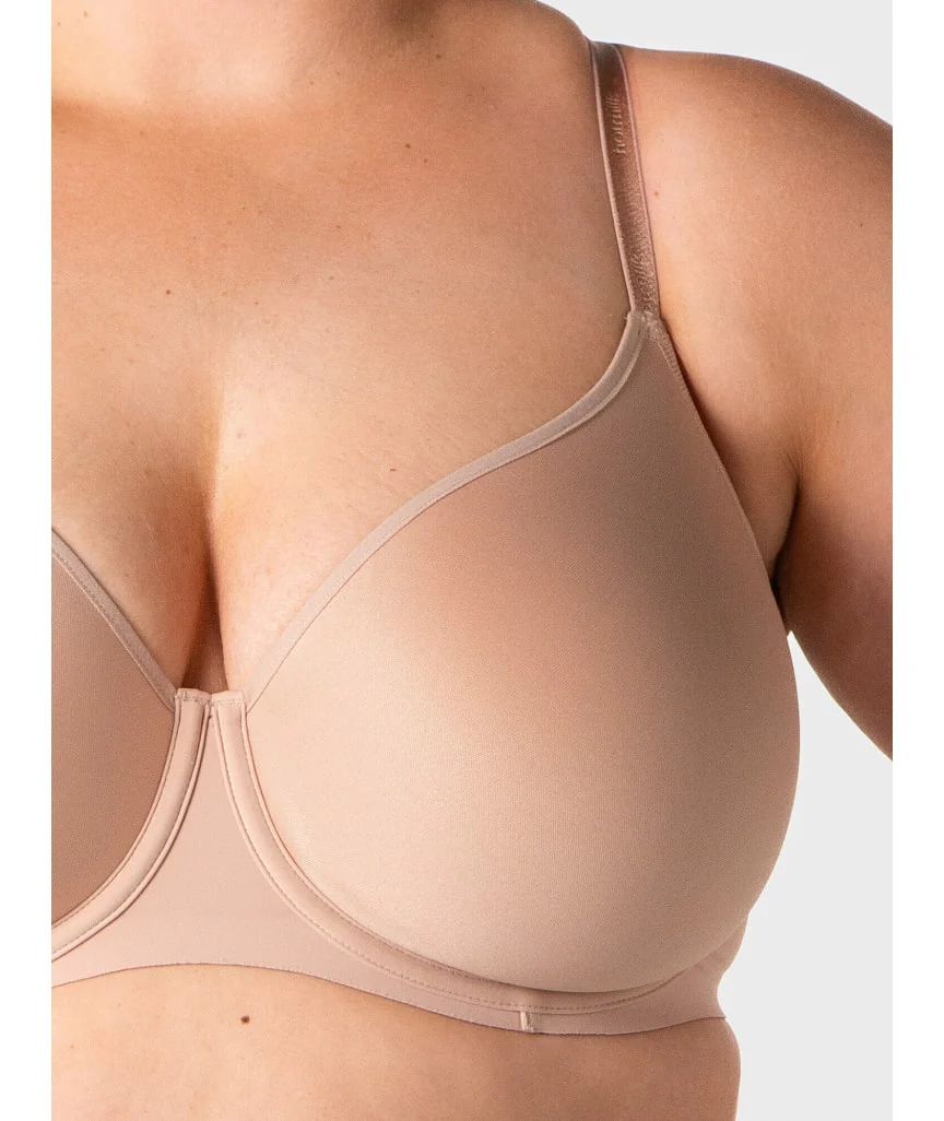 Evolve Effortless Sculpt T-Shirt Flexi-Wired Bra - Cashmere - Image 3