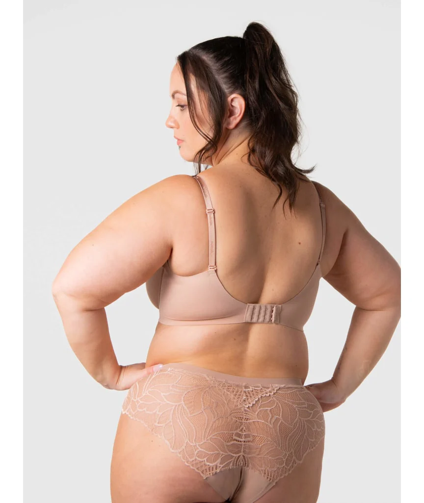 Evolve Effortless Sculpt T-Shirt Flexi-Wired Bra - Cashmere - Image 4