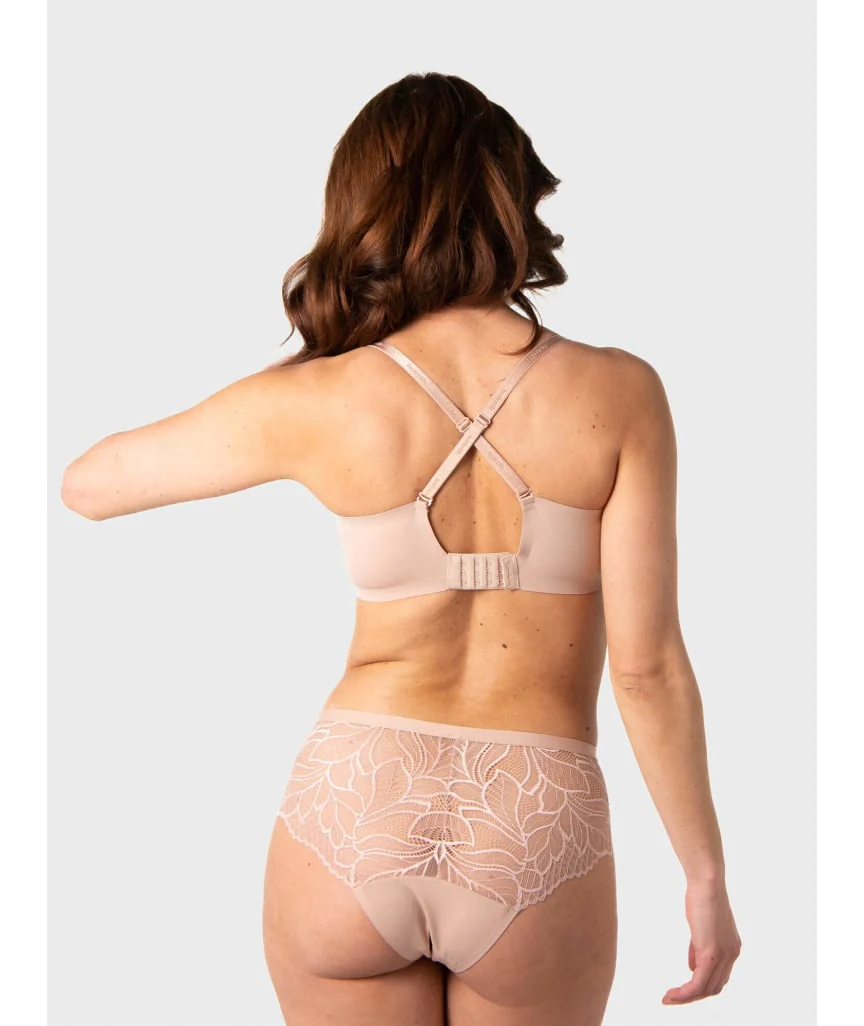 Evolve Effortless Sculpt T-Shirt Flexi-Wired Bra - Cashmere - Image 5