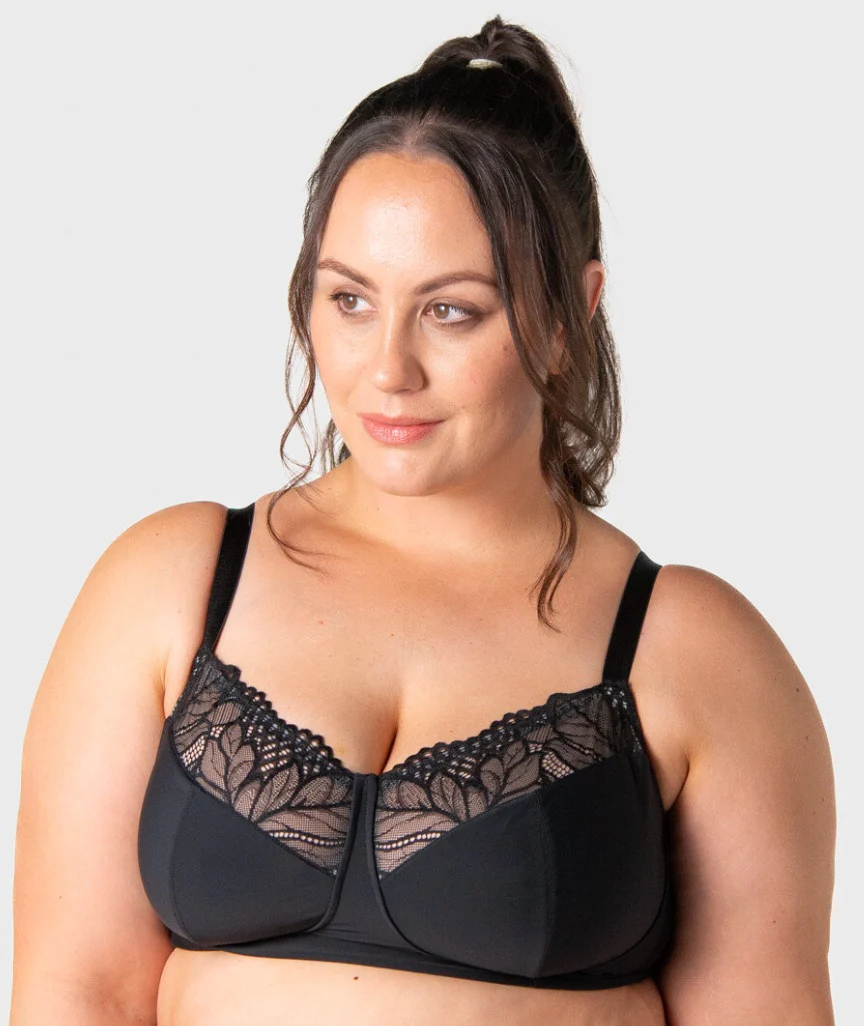 Evolve Luxe Wire-Free Full Cup Bra - Black