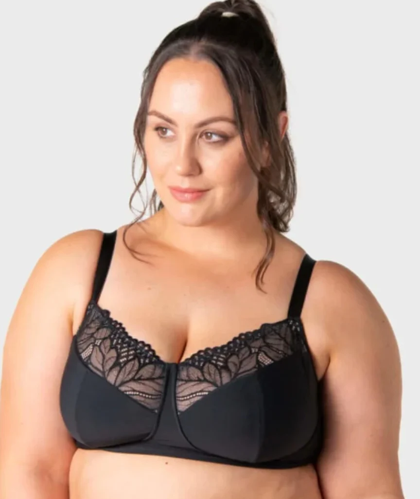 Evolve Luxe Wire-Free Full Cup Bra - Black - Image 2