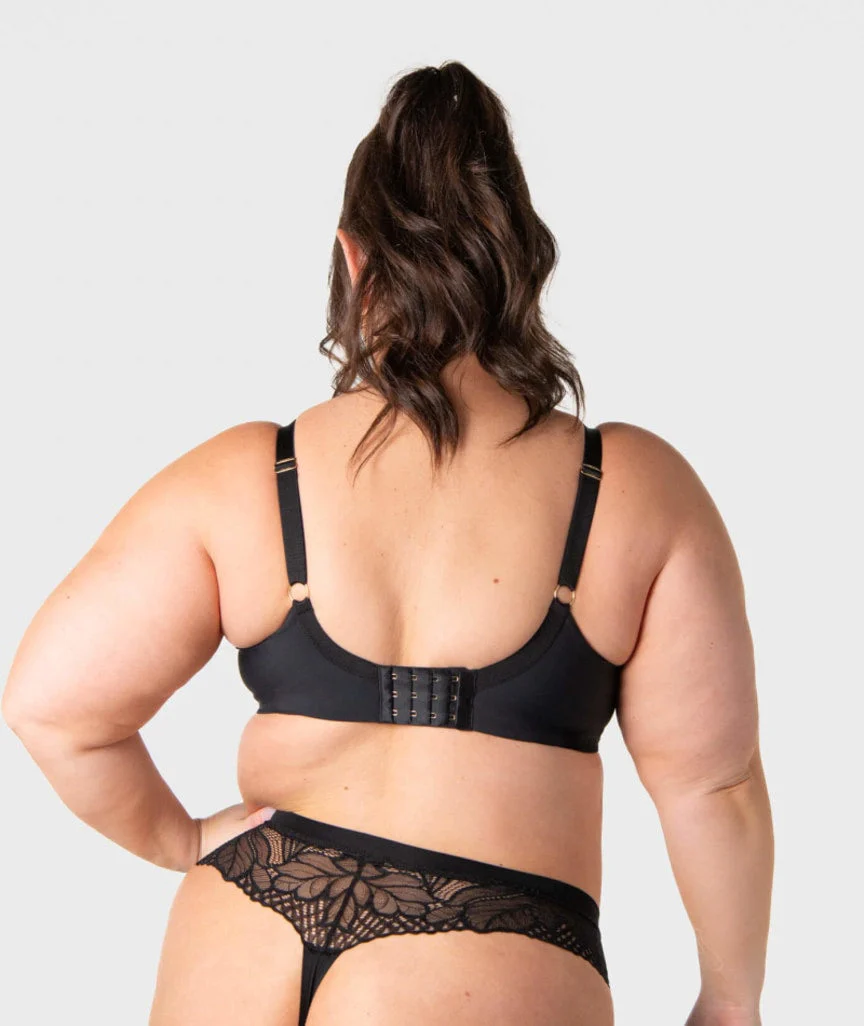 Evolve Luxe Wire-Free Full Cup Bra - Black - Image 5