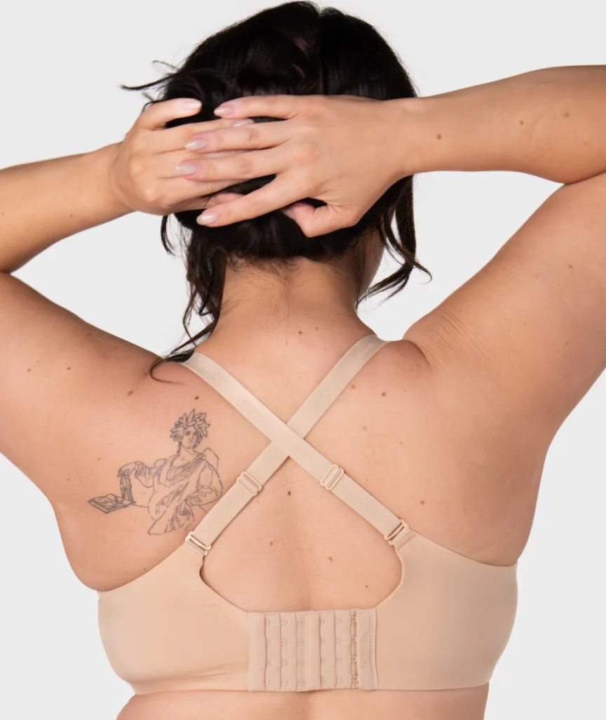 Hotmilk Obsession 2.0 Maternity & Nursing T-Shirt Bra - Frappe - Image 6