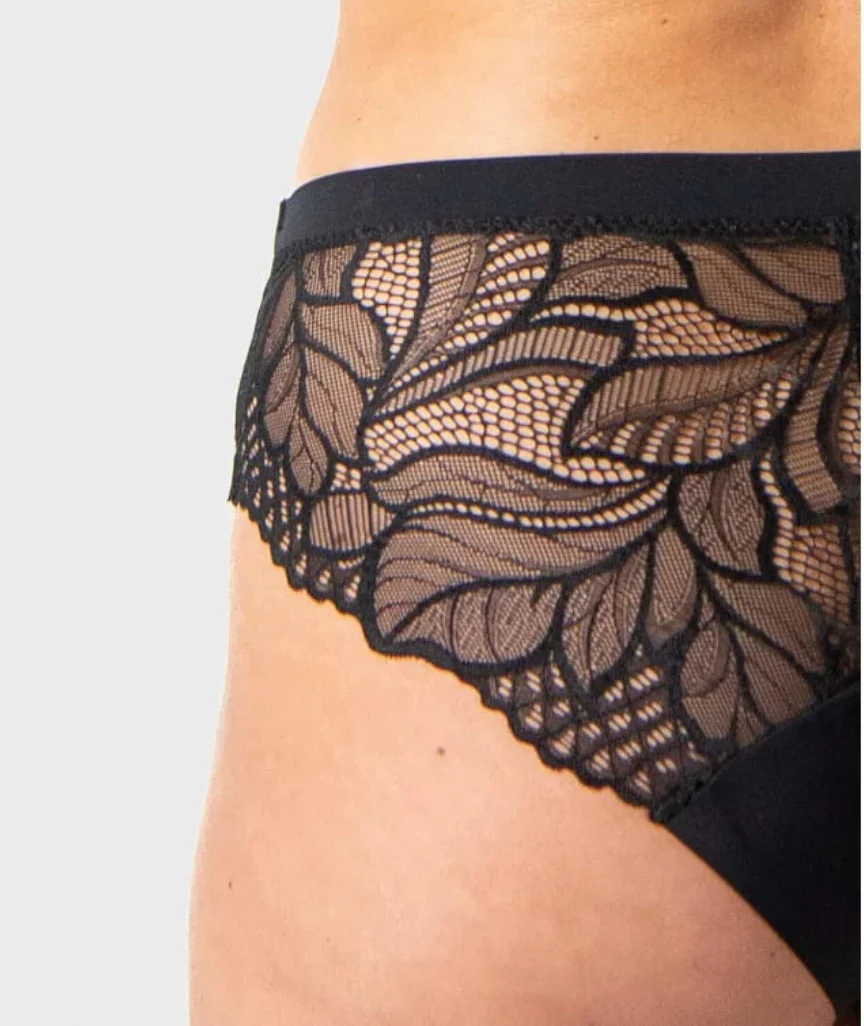Hotmilk The Classic Vanishing Bikini Brief - Black - Image 3