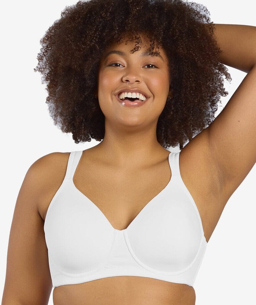 Leading Lady Brigitte Lightly Padded Contour Underwired Bra  - White