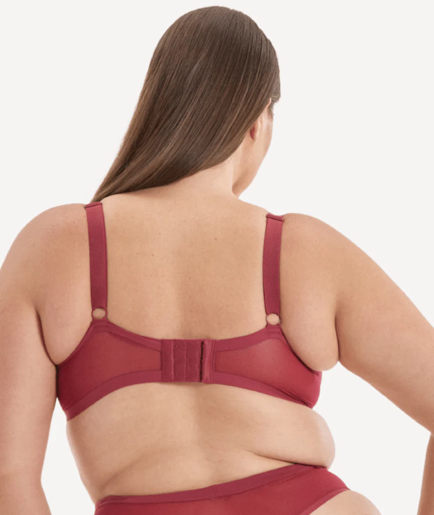 Nala Bio Balconette Bra - Burnt Fig - Image 7