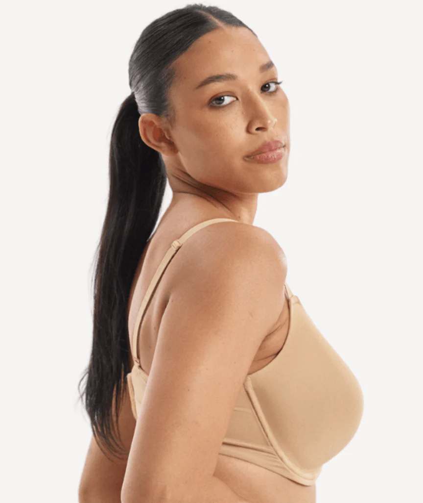 Nala Knockout Padded T-shirt Bra - Almond Milk - Image 3