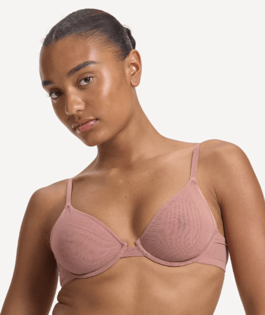 Nala Mesh Underwire Bra - Desert Dust - Image 2