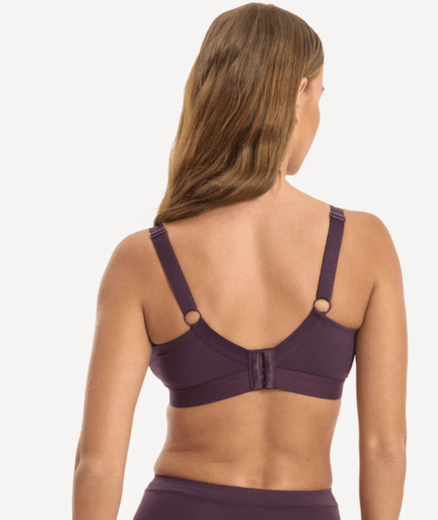 Nala Support Wirefree Bralette - Mulberry - Image 6