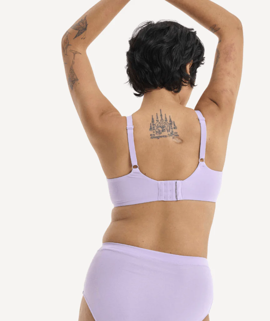 Nala Underwire Bra - Better Than Cotton - Lavender Fizz - Image 4