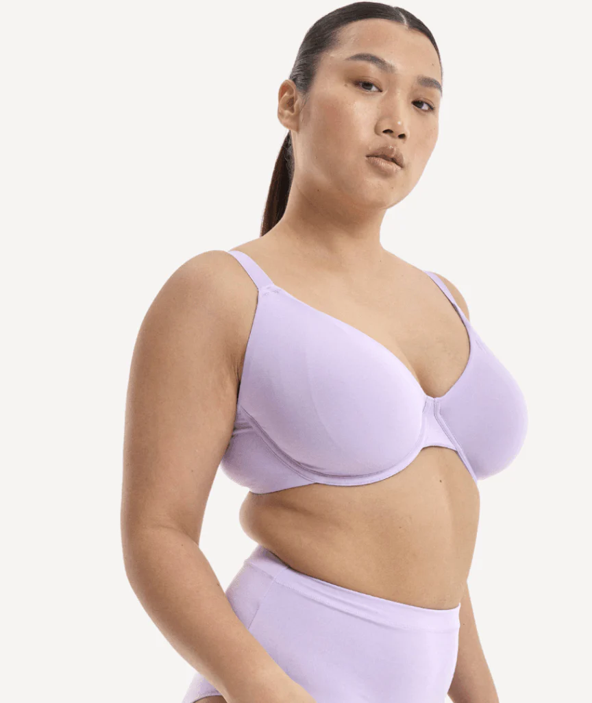 Nala Underwire Bra - Better Than Cotton - Lavender Fizz - Image 5