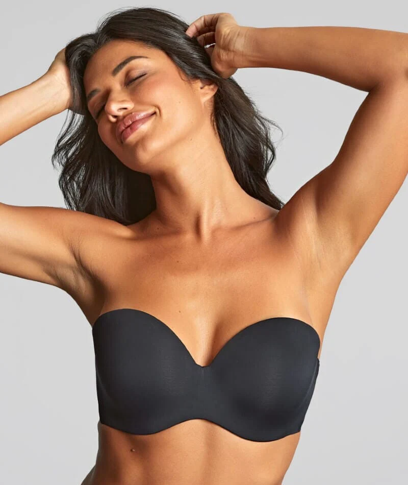 Panache 365 Strapless Underwired Bra - Black