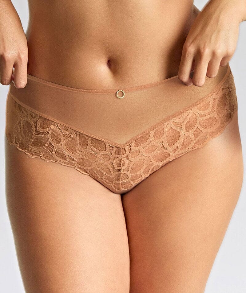 Panache Allure Deep Brief - Honey