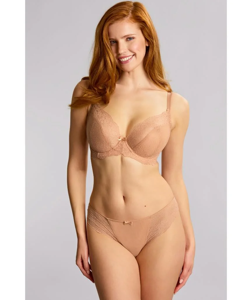 Panache Ana Underwired Plunge Bra - Honey - Image 4