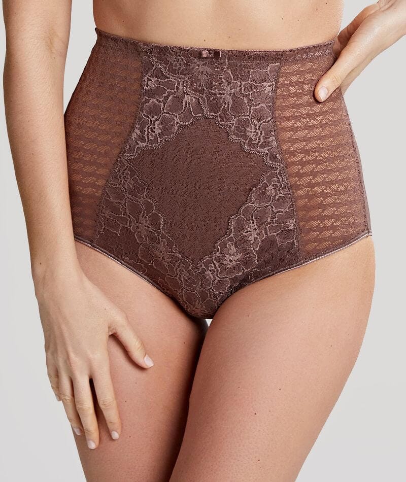 Panache Envy Shaping Brief - Chestnut