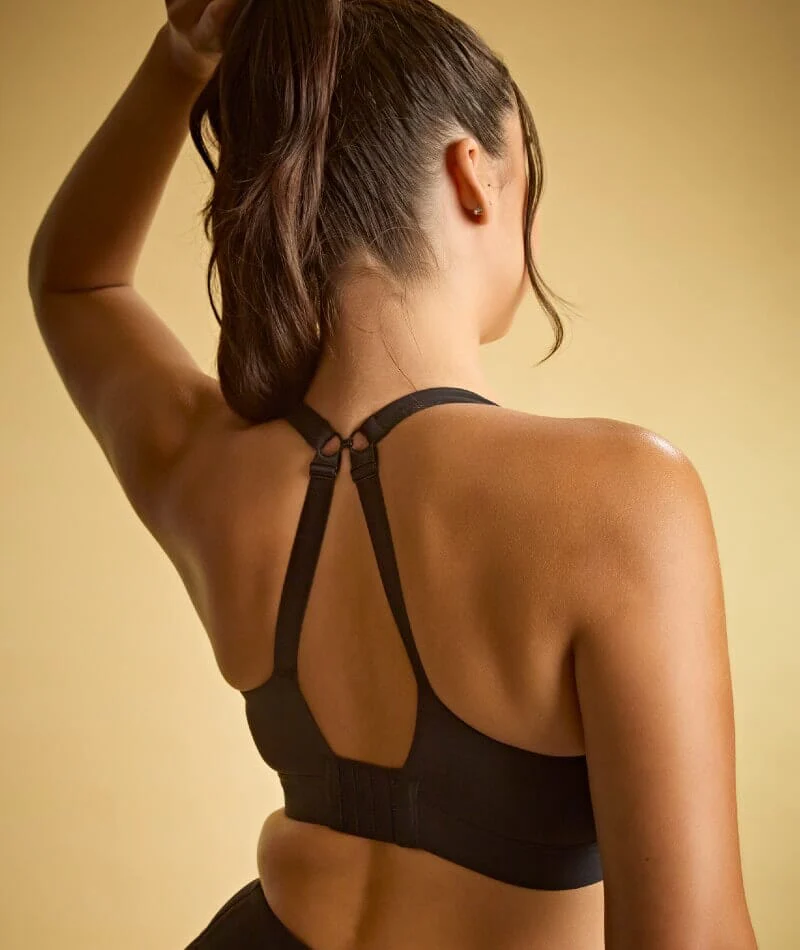Panache Sport Endurance Ultra Perform Non Padded Underwire Sports Bra - Black - Image 2