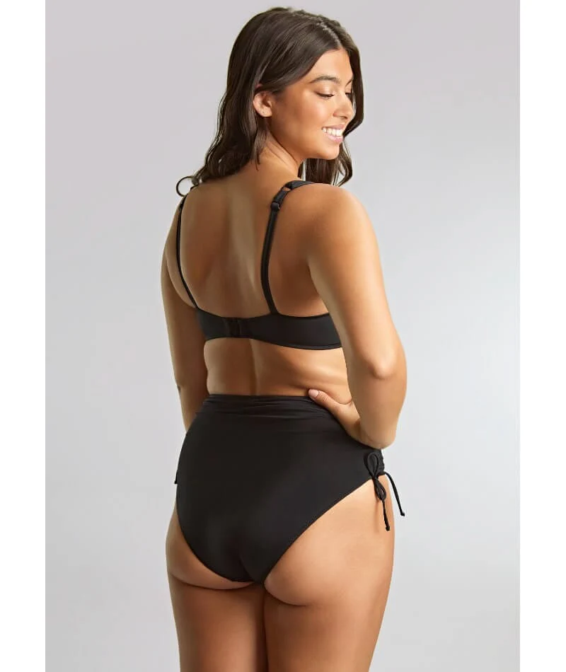 Panache Swimwear Signature Midi Gather Brief - Black - Image 5