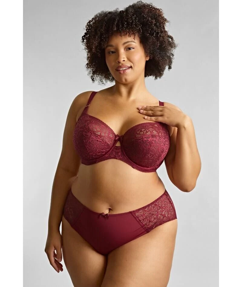 Sculptresse Estel Full Cup Underwired Bra - Cherry Red - Image 5
