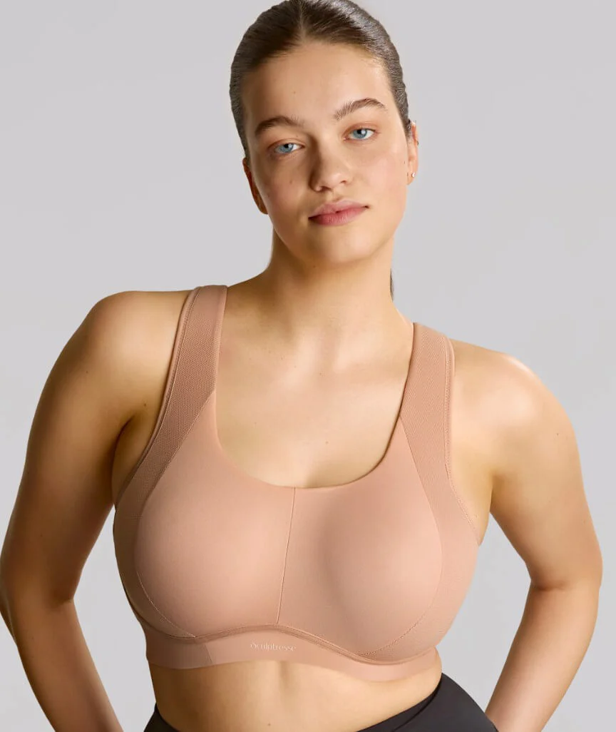 Sculptresse Thrive Non Padded Underwired Sports Bra - Dusty Rose - Image 4